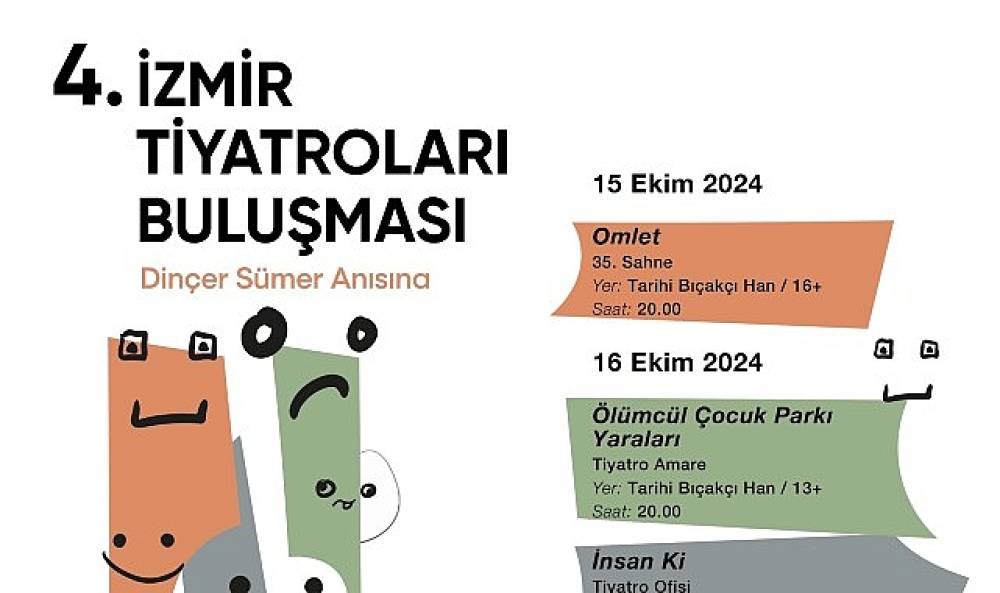 İzmir Tiyatroları Buluşması başlıyor