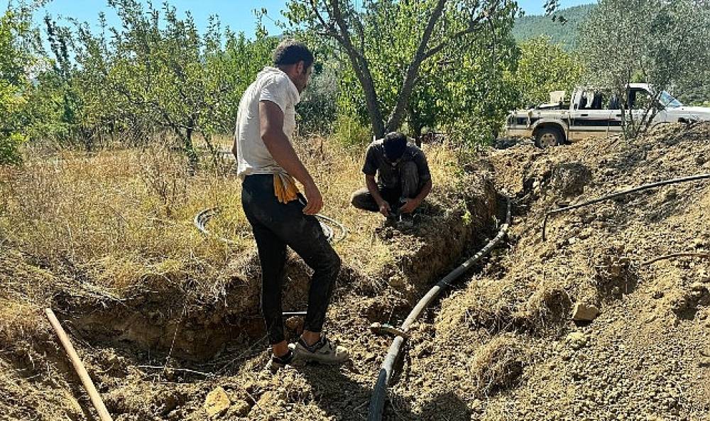 Manavgat Çaltepe'de eskiyen içme suyu şebekesi yenileniyor