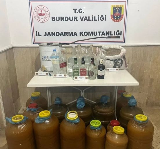 Burdur’da sahte şarapçılara operasyon: 7 tutuklama!