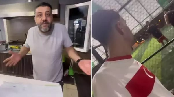 Halı sahada 33 bin lira hesap ödediler, sosyal medya çalkalandı!