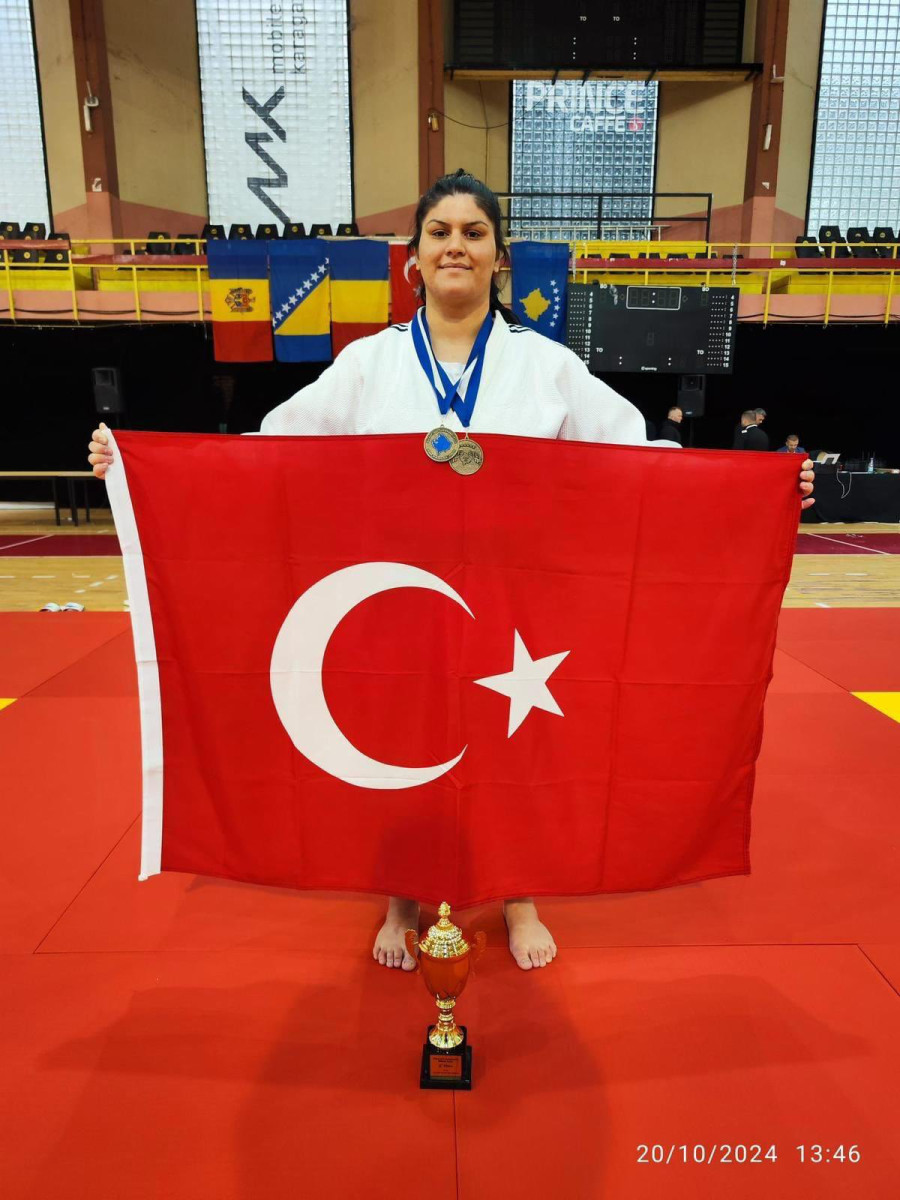 MAKÜ'lü Milli Judocu Coşkun, Judo Şampiyonası'ndan Madalya ile döndü