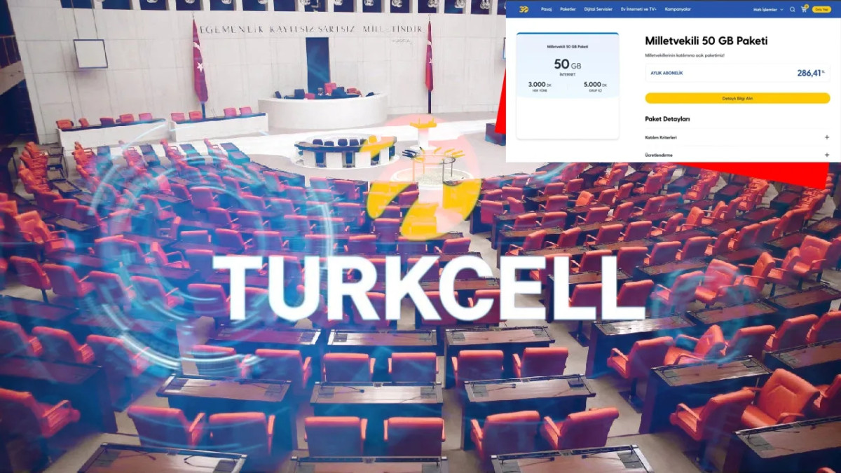 Türkcell: 500 Bin TL Maaşlı Vekile 286 TL’lik Tarife, Vatandaşa 1200 TL!